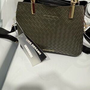 Like Dreams Olive Shoulder Bag